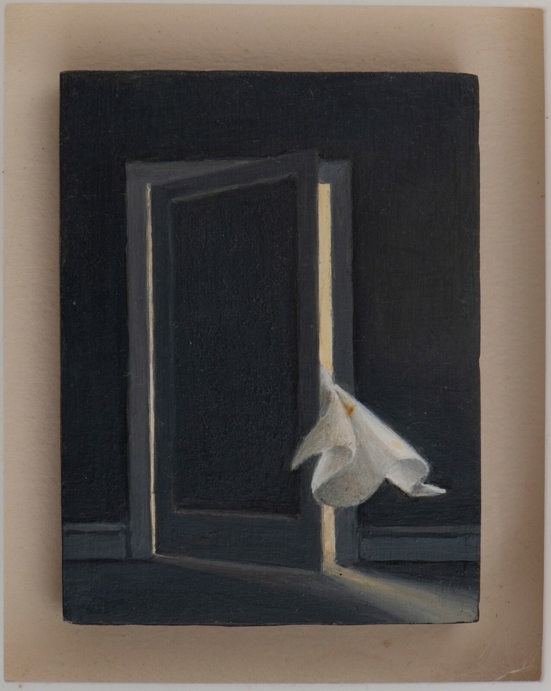 Fanny Brennan, Draft, 1993 oil on panel