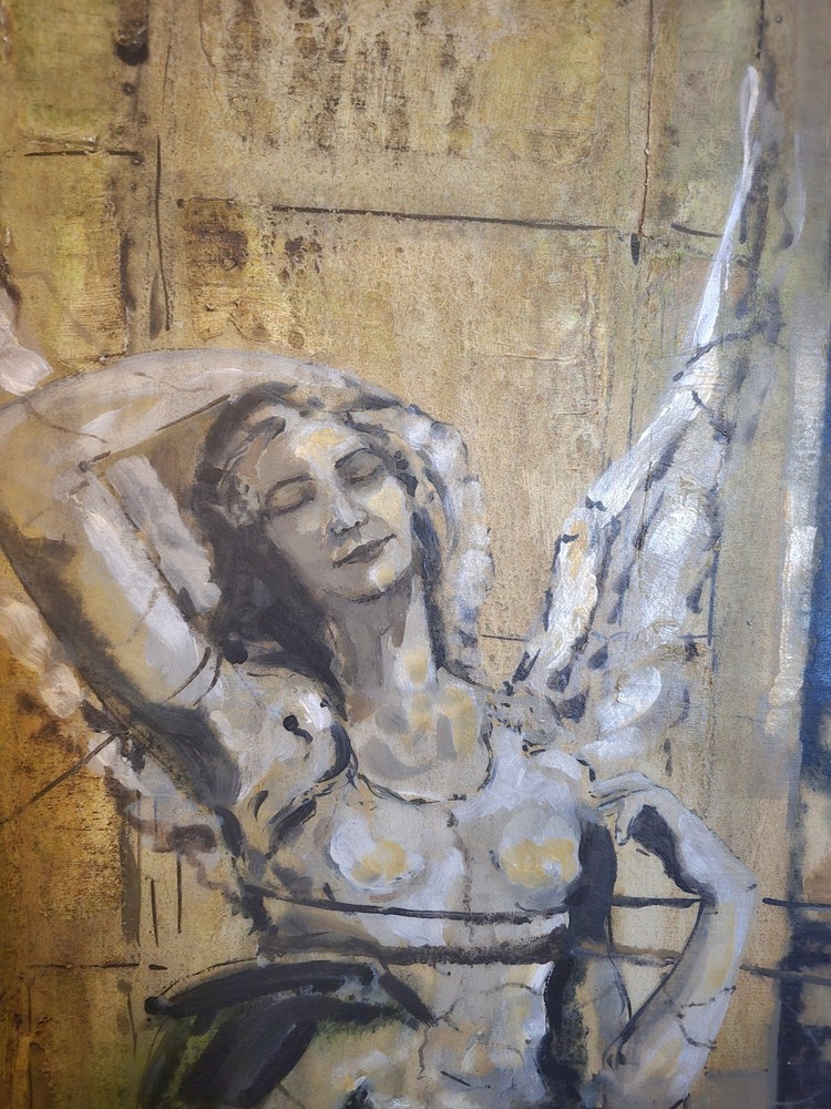 Kadir Lopez „Apuntalado“ 1972 (the year he was born) Butressed Angel