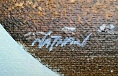 Nathan Winters Signed Oil Painting on Canvas. American Barn Country 11″X13″ QD
