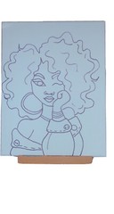 Pre-Hand Drawn Paint Canvas/Kit