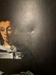 Vintage Oil Painting Portrait Woman Old Master Style Dutch School 18×22