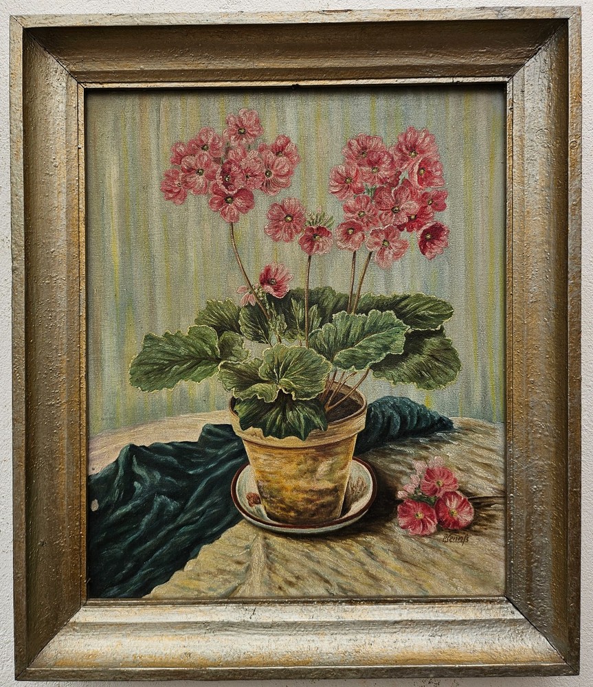 No.: 956 oil painting with frame picture painting oil painting still life flowers