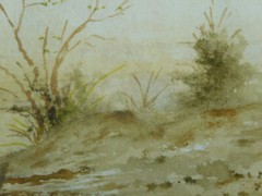D.A.Fisher Listed Artist Antique Original Portland-Maine Landscape