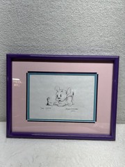 Pudgy – Original Signed Myron Waldman Colored Sketch &