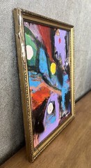 Rolf Gjedsted Abstract Composition Modern Art Denmark 33×26.5cm