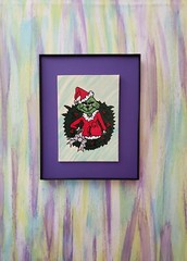 Christmas Paintings of Favorite Holiday Characters