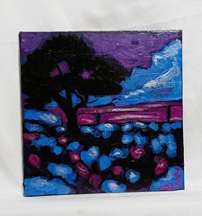 Professional Studio Painting •8×8 • One-of-a-Kind Artwork