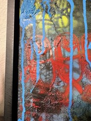 Original Abstract Graffiti Street Art Painting “Dreams” Signed Framed 2026