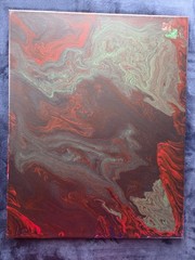 acrylic painting on canvas by original artist