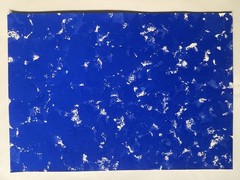 Yves Klein Monochrome Abstract Painting Art Ultramarine Blue French Blu Arte G66