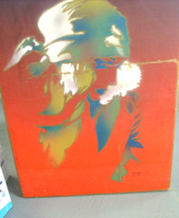 Narive American Indian (Oil on Canvas) By B. Holman BH ’71