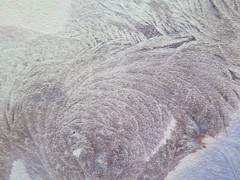 Winter Landscape With Snow Ice Effect Modern Painting 60s Original P16