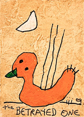 e9Art ACEO ‚he had no idea where he was going other than away from where he…‘