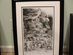 MIKE SIBLEY OVERLOOKED WHITE HORSE BANK 355 OF 680 SIGNED ARTISTS PROOF