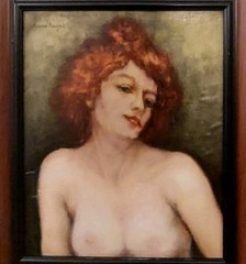 Dame Laura Knight United Kingdom Artist Female Portrait Nude Oil Painting