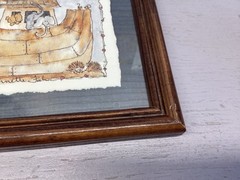 Annette Fish Framed Noah’s Ark Two by Two