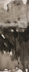 No.660-Dreich/Original Abstract Minimal Landscape Painting By K.A.Davis