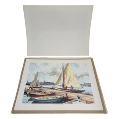 1957 Reproduction Watercolors by Gordan Grant „The Equitable Reminder Calendar“