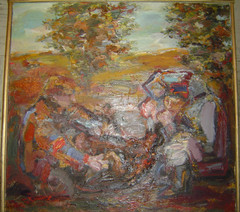 Signed Oil On Canvas Ruslan Khais March 5, 2020 24” X 25 1/2”