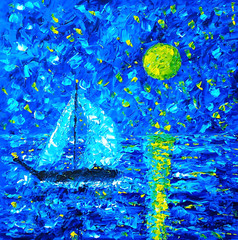 ORIGINAL SEASCAPE PAINTING