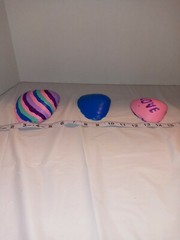 Hand painted, 1 of a kind sea shells picked at the shore & painted.  