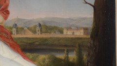 „Genre portrait of the married couple Le Roy de La Tournelle“, 1815/16