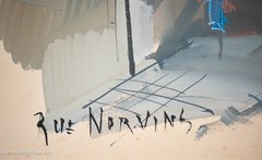 Stunning Mid Century Impressionist Painting Rue Norvins Paris, France Signed 56′