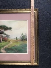 Listed Maine / Mass Henry Webster Rice 1853-1934 Antique Landscape Painting