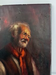 Alberto Cecconi (Firenze 1897-1971) Oil On Canvas Painting Fine Realism Art