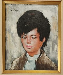 Roth Etienne Oil Painting Vintage Art Important Listed Artist