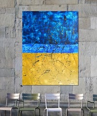 Mark Rothko style Professional Painting 84”X62” (7 Foot) Abstract Modern XL