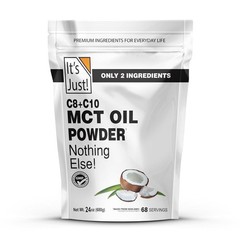 It’S Just – MCT Oil Powder W/Prebiotic Fiber (1.5Lbs) 70% C8 + 30% C10, Fast Fue