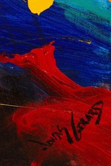 Jonas Gerard – Presence Is (2007) Singed Acrylic on Canvas Contemporary Painting