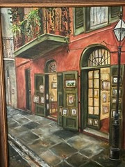 Original Painting LA Artist Katherine Rutledge New Orleans Art Gallery Framed