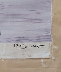 Leon Spilliaert Belgian Expressionist Oil Painting On Canvas Signed Art