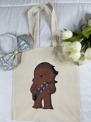 Hand-Painted Tote Bags – Unique Disney-Inspired Designs (One of a Kind) New