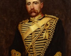 Large 19th Century Portrait of Captain Charles St.John Mildmay (1861-1923)