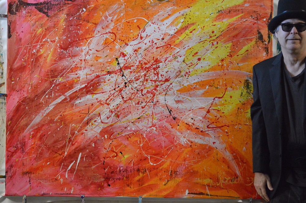 Mark Little, Original, painting,60”x48”Acrylic,Abstract,36,extra Large,Giant,X