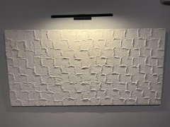 Hand Crafted Plaster Art – Sculpted and Painted by Small Artist