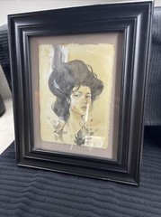 Stella Im Hultberg “Still” 2007 original 6 x 8 beautiful framed 11×14 painting