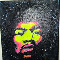 Jimi Hendrix Unframed by Ralph Reyna