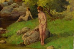 Laszlo KARPATHY (1900–1945) Artprice up to €1400, Three Nude Figures, oil,signed