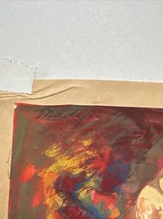 THEODORE NADEJEN PAINTING RUSSIAN AMERICAN MODERNIST Rare FAMOUS ILLUSTRATOR