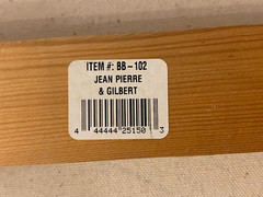 Will Rafuse Jean-Pierre & Gilbert French Chef Canvas Painting PICK UP ONLY