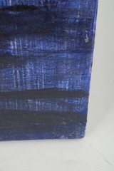 Johan Damm, listed Swedish painter. Oil on board. Abstract work. Late 20th c.