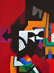 GPS | Handmade Painting | Cotton Canvas | Acrylic Color