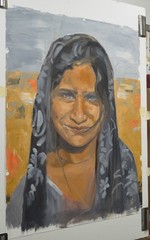 Original Oil Painting 18×24 Signed Artwork Ready to Frame Shipped Rolled