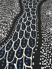 Serena Moore 💕Aboriginal Art 94cm X 71cm COA Supplied SM2J-A