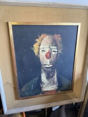 Joseph Kutter Original Oil Painting On Wood 1894 1941