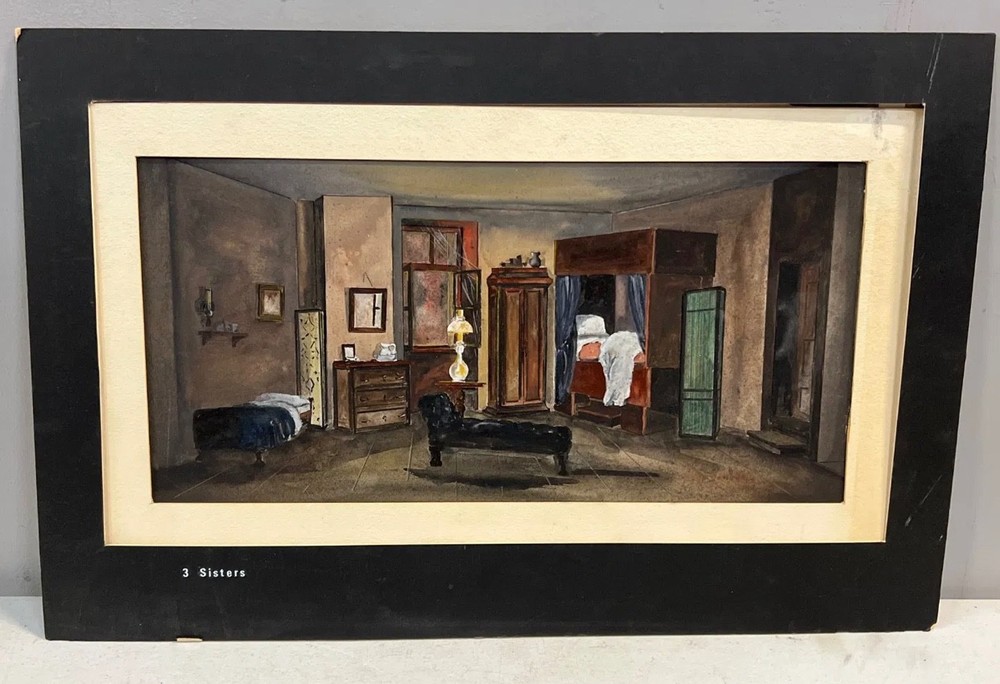 Original Art Set design Interior design aesthetic – Title 3 Sisters